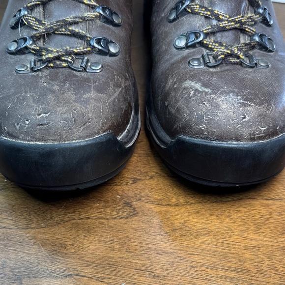 Asolo Mens TPS 520 GV Evo Brown Leather Gore-Tex Serious Hiking Boots, sz 11.5 main image 9